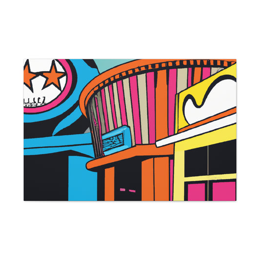 Clementine's Classic Theater - Canvas - Pop Art