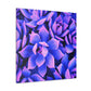 Floral Eden Print. - Canvas - Succulent