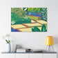Verdant Vista - Landscape - Garden - Canvas