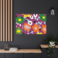 "Floral Fantasia" - Floral Canvas