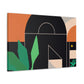 Ancestral Reflection - Midcentury - Canvas