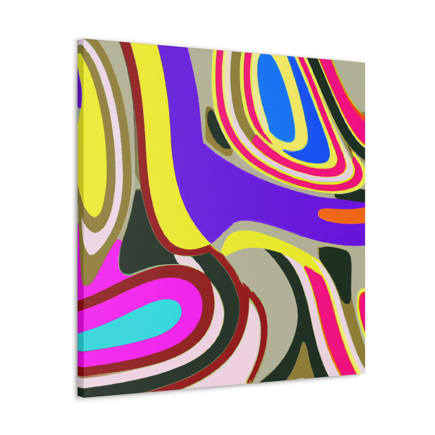 Azure Mist - Abstract - Canvas