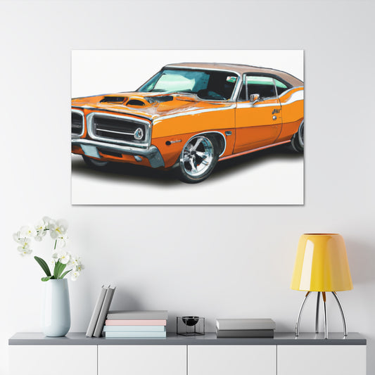 Smokey Striker - Automobile - Canvas