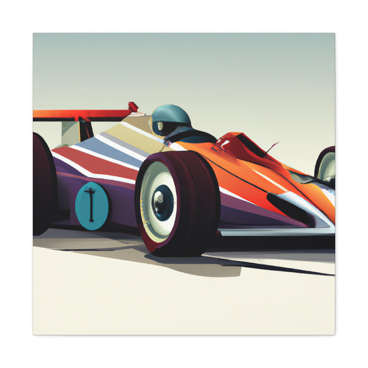 Hot Rodder Thunder - Automobile - Canvas