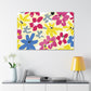 "Seeded with Love" - Floral Canvas
