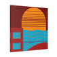 Funky Motion- Midcentury - Canvas