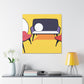 Urban Oasis- Midcentury - Canvas