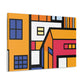 "Elegant Swirls - Midcentury" - Canvas