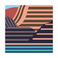 Horizontal Motion - Midcentury Canvas