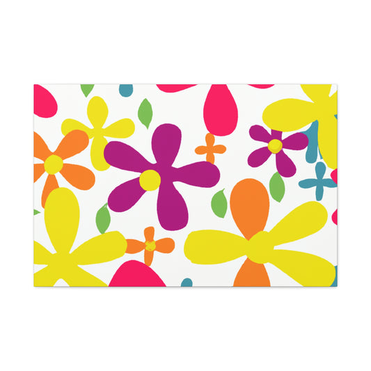 Blossomful - Floral - Canvas