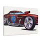 Hot Rod Scorcher - Automobile - Canvas