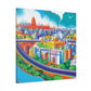 Kaleidoscope of Colors - Destination India - Canvas
