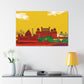 Kashmir Shores - Destination India - Canvas