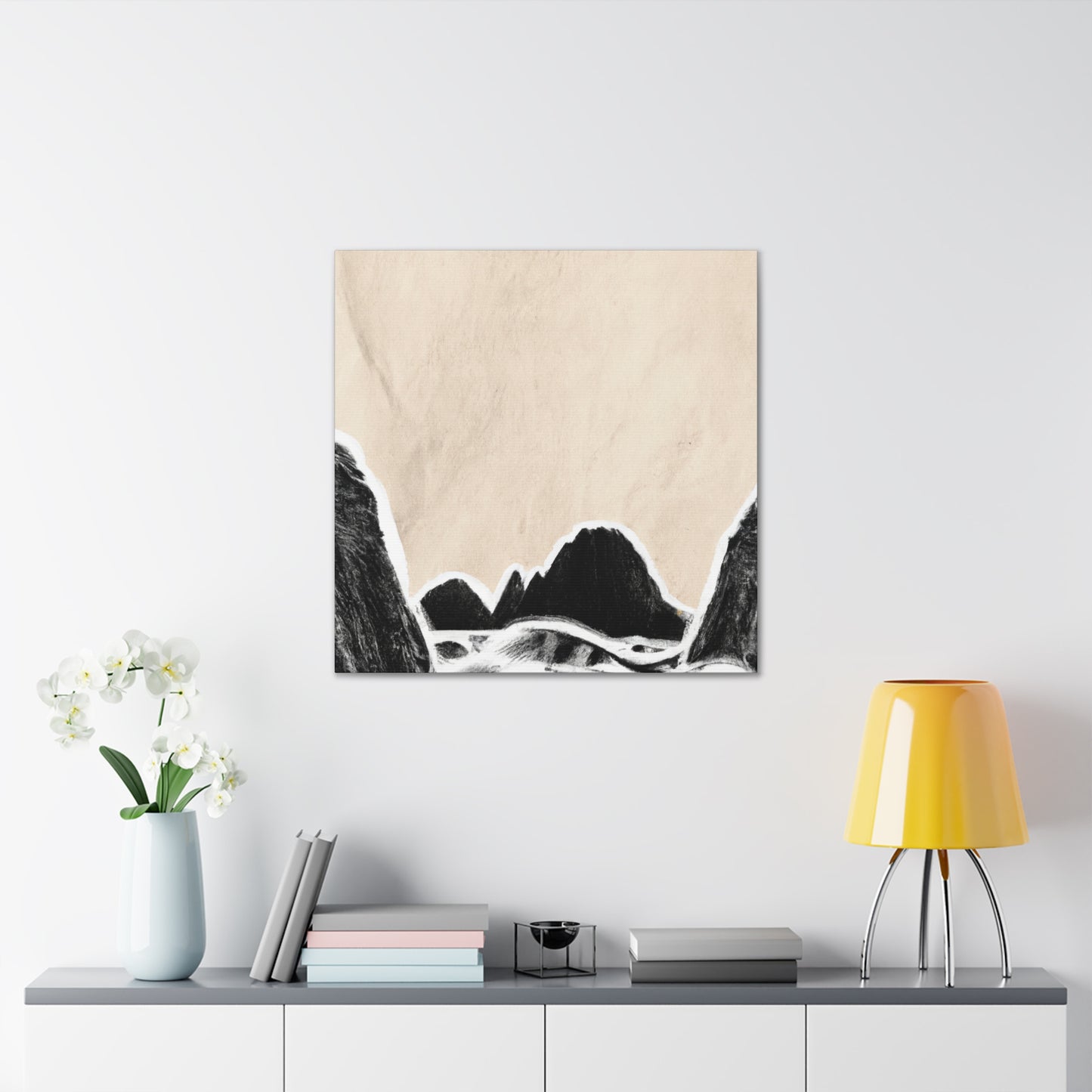 Uptown Glow - Vintage Contemporary - Canvas