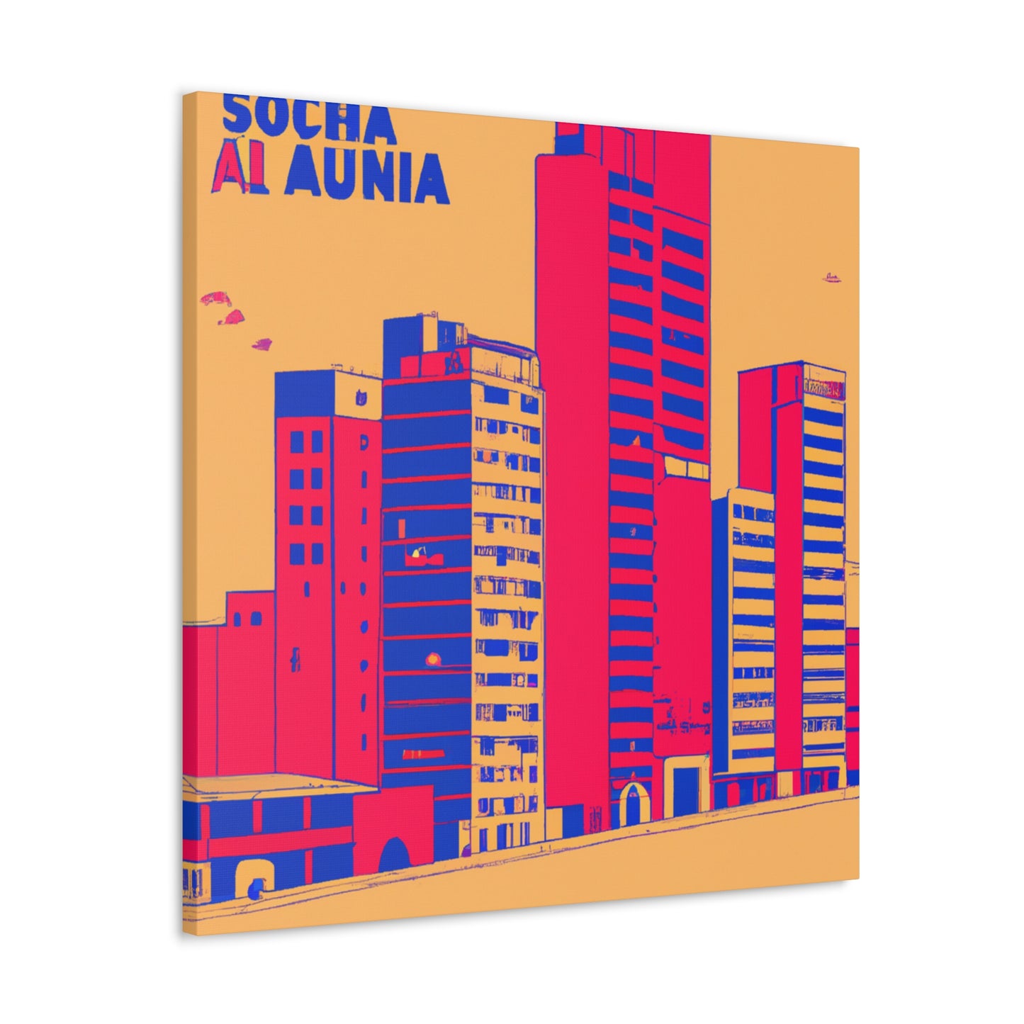Taypi Yaku - South America - Canvas
