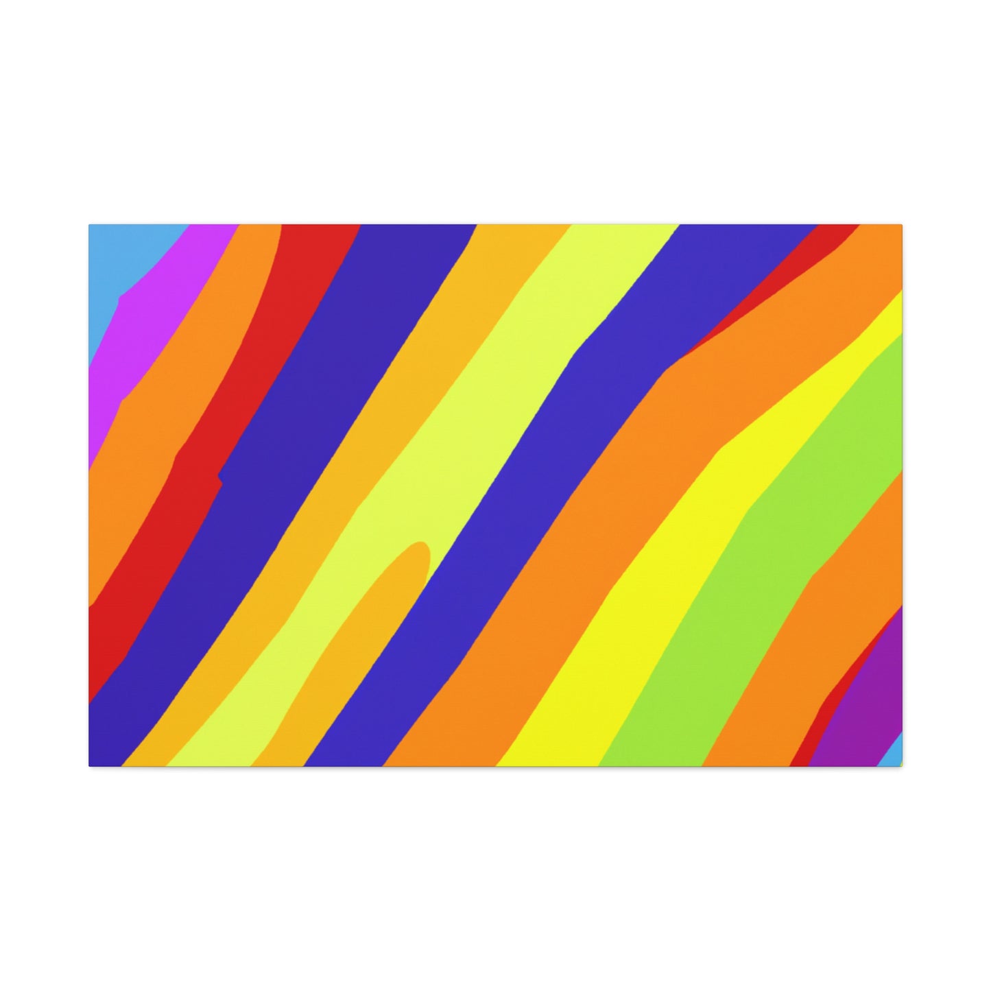 Pixellated Springs - Abstract - Canvas