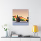 Lightning Flash - Automobile - Canvas