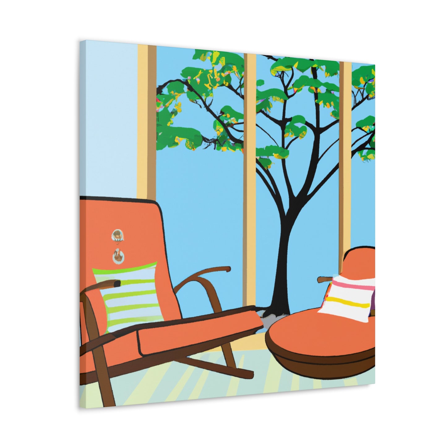 Urbanise- Midcentury - Canvas
