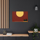 Peeking Ears - Midcentury Canvas
