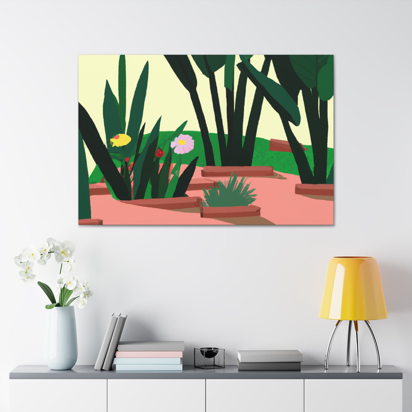FlowerWonderland Landscape - Canvas