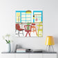 "Disco Dance- Midcentury" - Canvas