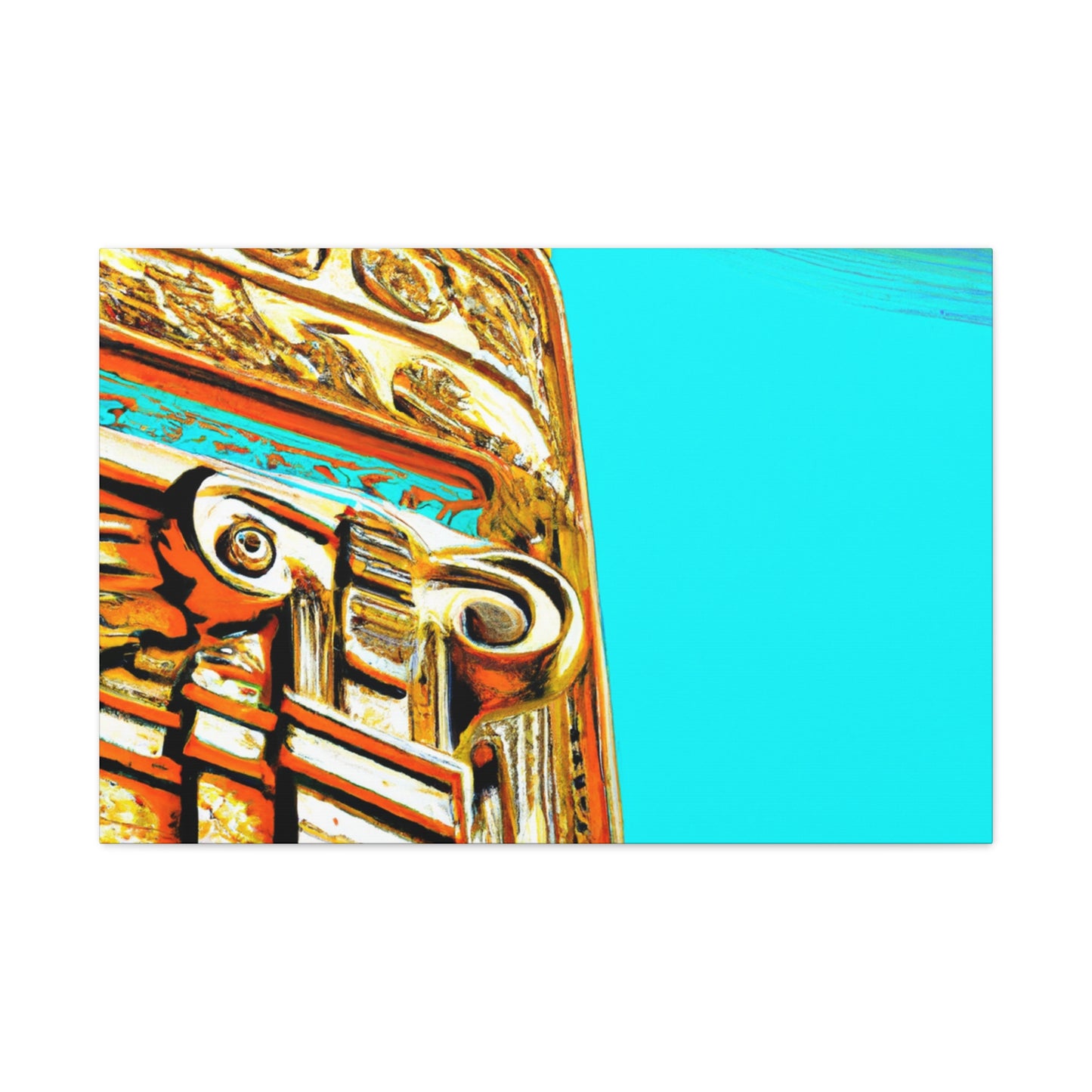 Opulent Palatial Neo-Deco - Canvas Art Deco