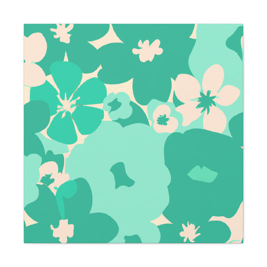 Lotusrain - Floral - Canvas