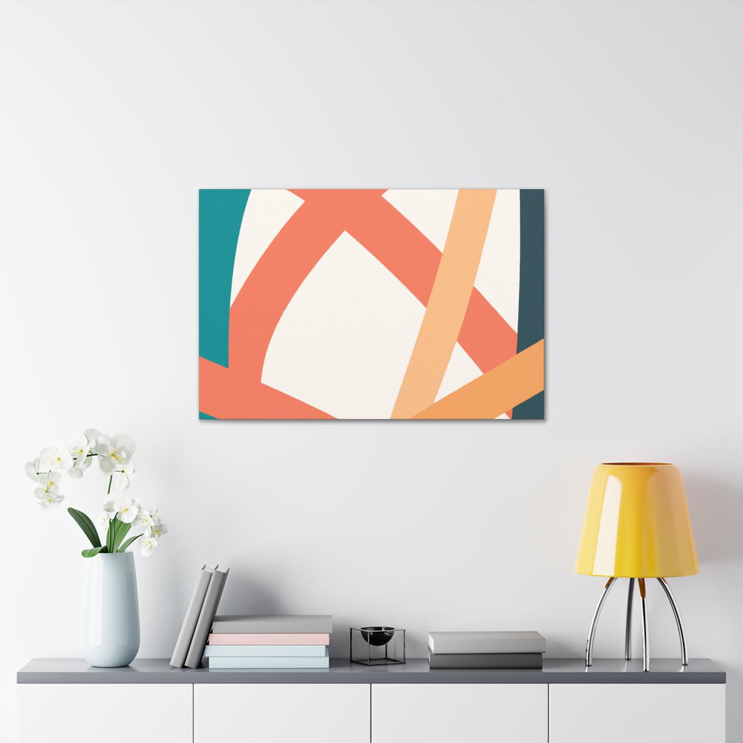 Speckled Skies - Midcentury - Canvas