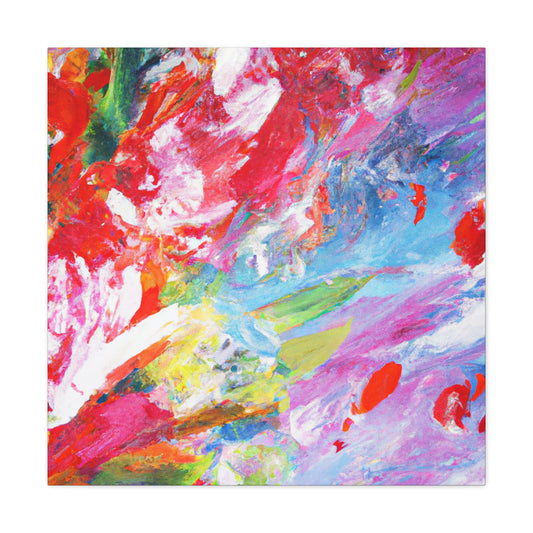 Glittering Horizon - Abstract Canvas