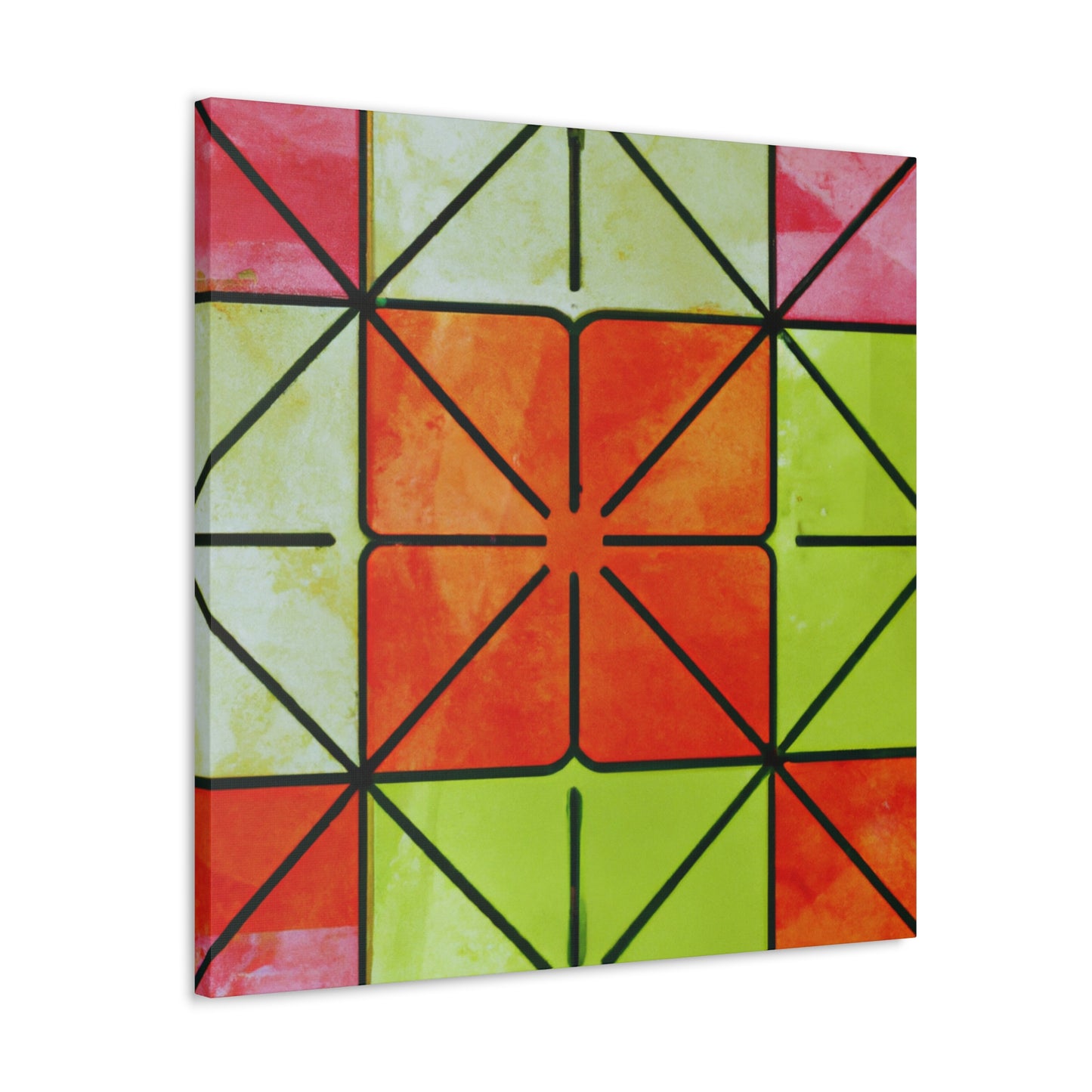 "Wildflower Marathon" - Glass Canvas
