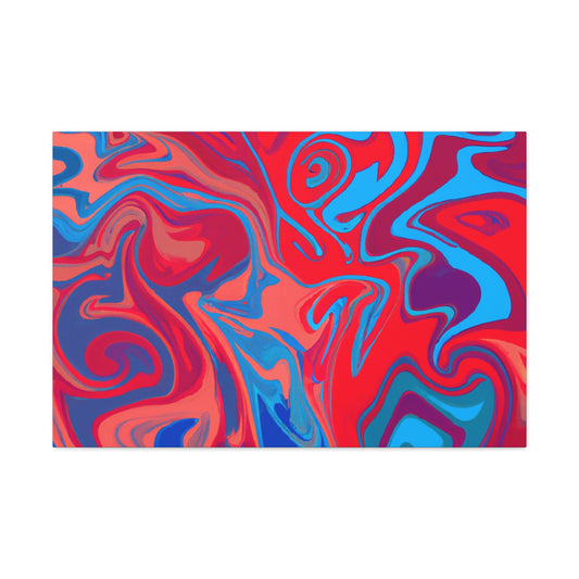 Luminous Liquid - Abstract - Canvas