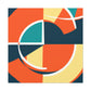 Vibrant Palette- Midcentury - Canvas
