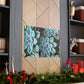 Green Paradise. - Canvas - Succulent