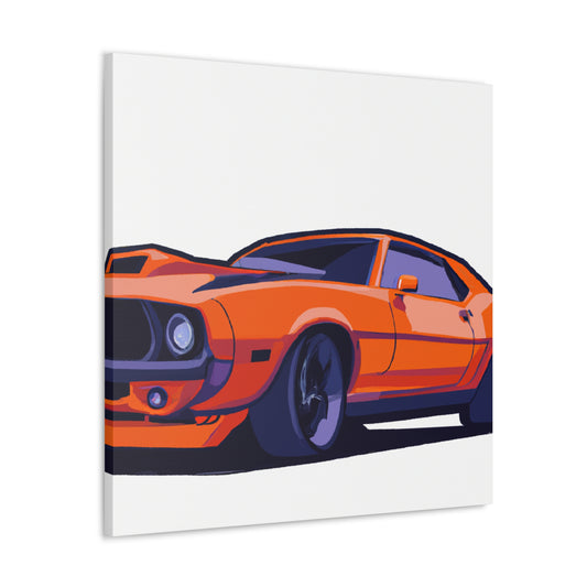 T-Bird Stallion - Automobile - Canvas