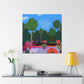 Gardenia Paradise - Landscape - Canvas
