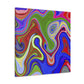 Spiral Seas - Abstract - Canvas