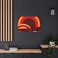 Circular Bliss - Midcentury Canvas