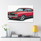Hot Rod Havoc - Automobile - Canvas