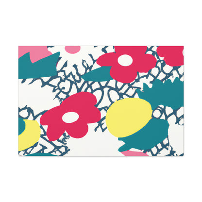 Petalfall - Floral Canvas