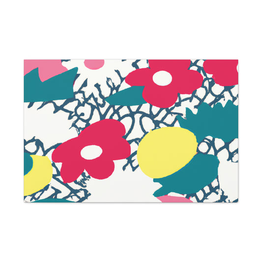 Petalfall - Floral Canvas