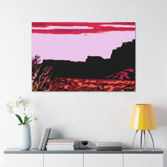Sahara Mirage - Landscape - Canvas
