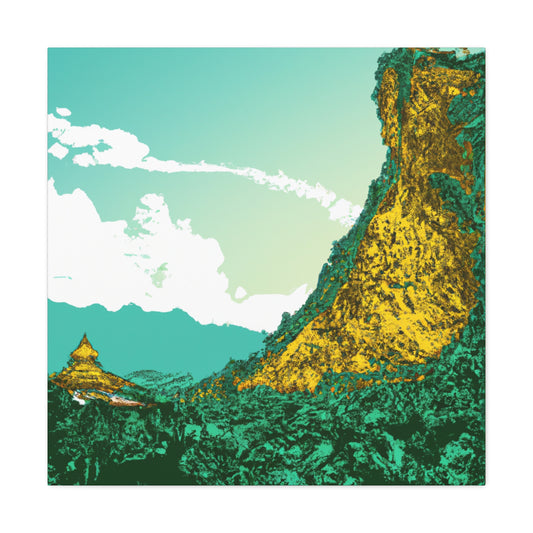 Taj Mahal - Destination India - Canvas