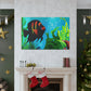 "Crest of the Deep Blue" - Underwater Canvas