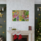 "Butterfly Blooms" - Canvas - Floral