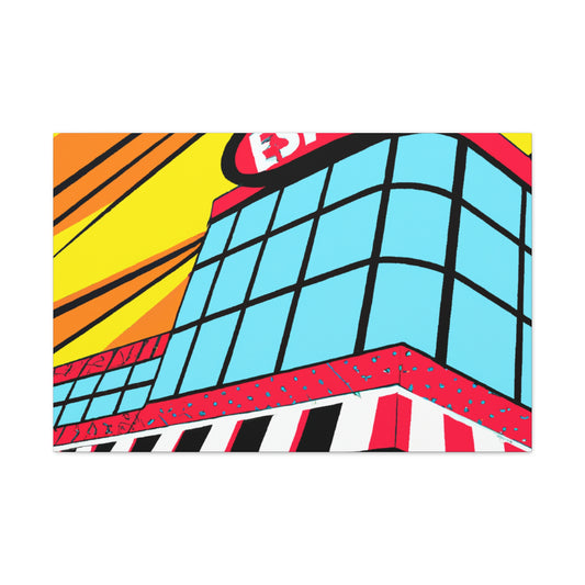 'Twist & Record Studio' - Canvas - Pop Art