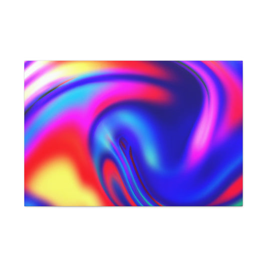 Limeade Sea - Abstract - Canvas