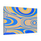 Aqua Flesh - Abstract - Canvas