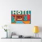 "Aurora Glow- Midcentury" - Canvas