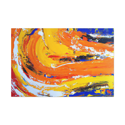 Jan Vermeer - Abstract Canvas