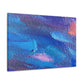 Windy Winter - Abstract Canvas